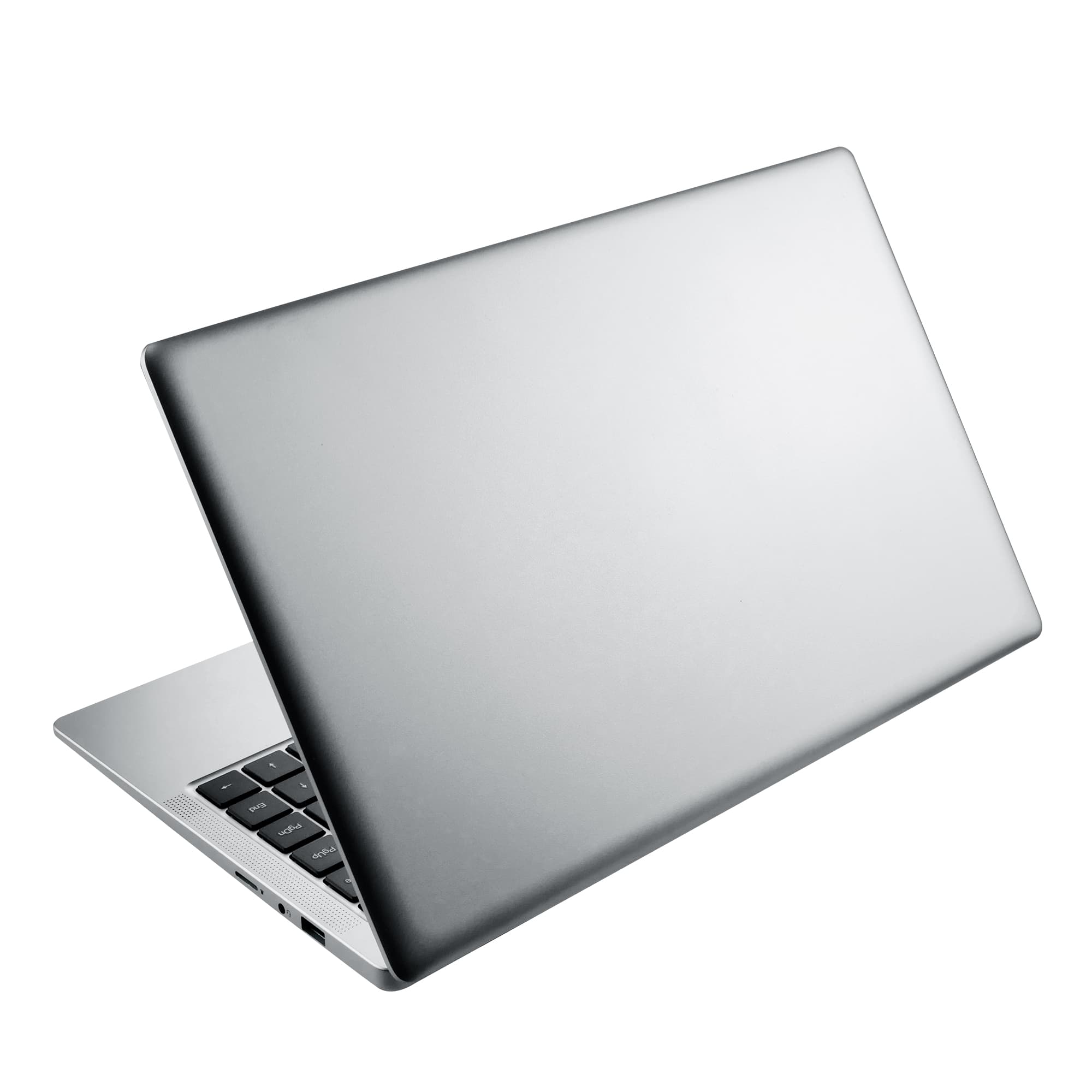 Laptop for Writers 14-inch laptop open from the back